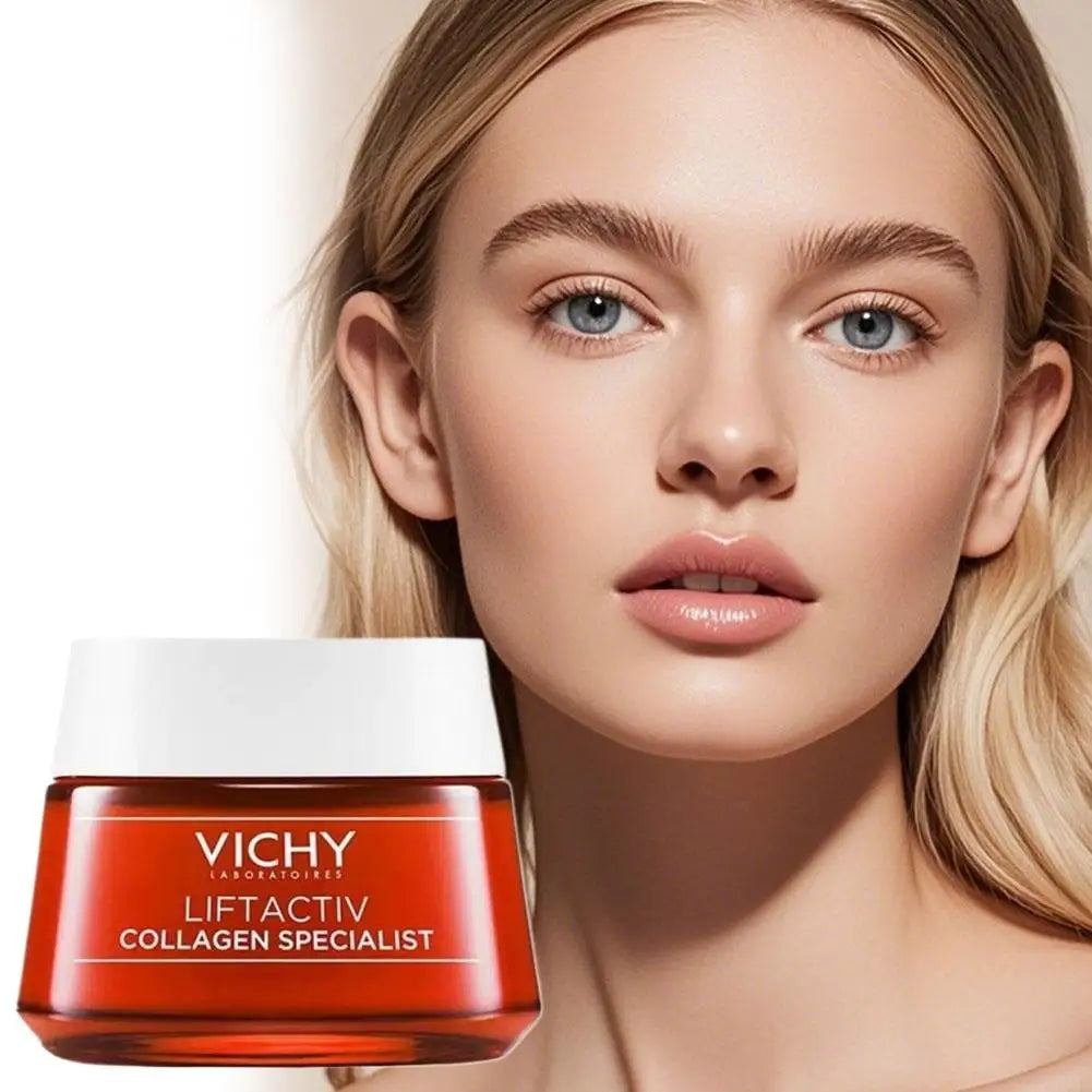 Vichy VC crème au collagène rajeunissante sérum hydratant longue durée à l'acide hyaluronique doux nourrissant apaisant soin de la peau