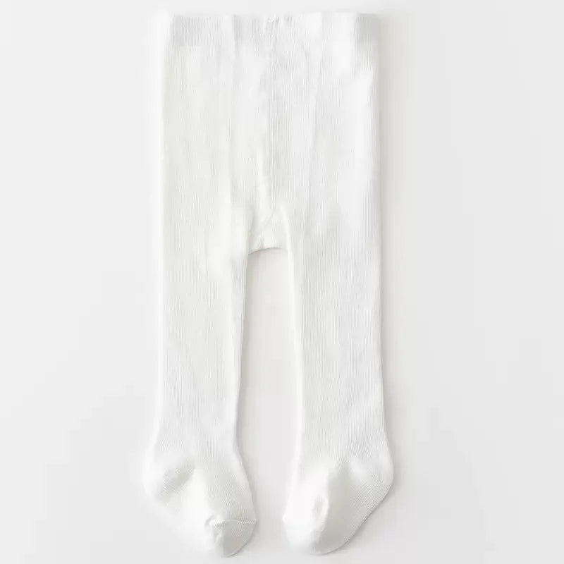 A pair of full-leg baby leggings suitable for boys and girls aged 0 to 4 years, available in five colors.