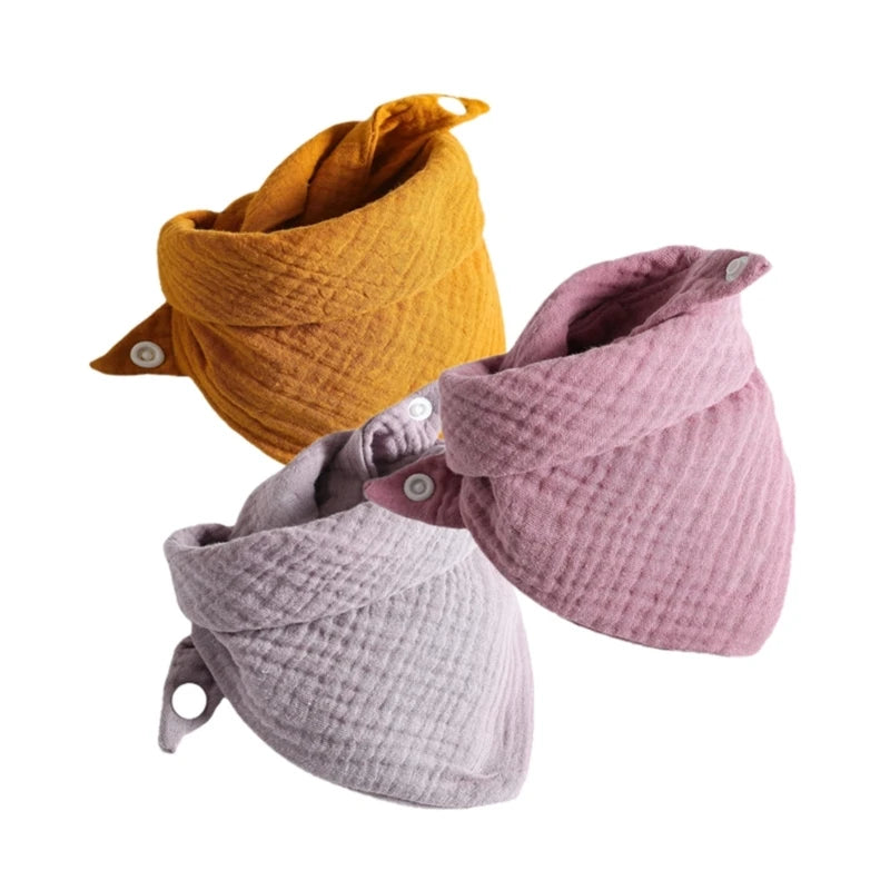 Bavoirs Bandana pour bébé, bavoirs bave pour garçons filles, bavoirs dentition unisexes, confortables absorbants, pour