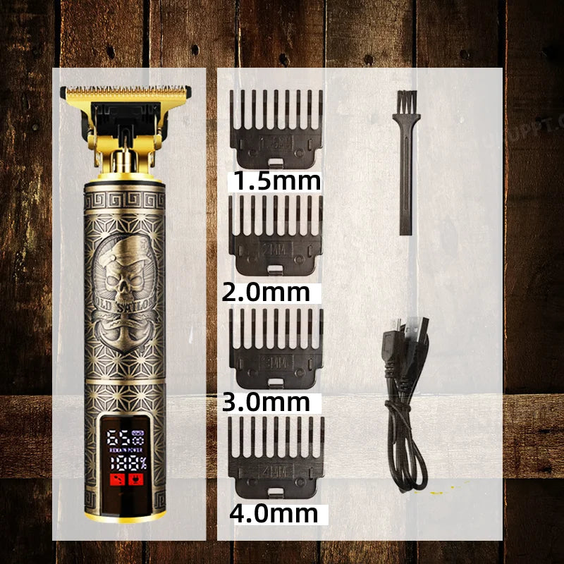 Nouveau rasoir électrique professionnel étanche pour hommes rasoir pour hommes tondeuse tondeuse à barbe barbier Machine à raser T9 tondeuse à cheveux