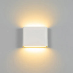 6W 12W mur LED lampe extérieure étanche éclairage de jardin en aluminium AC86-265V intérieur chambre salon escaliers applique murale