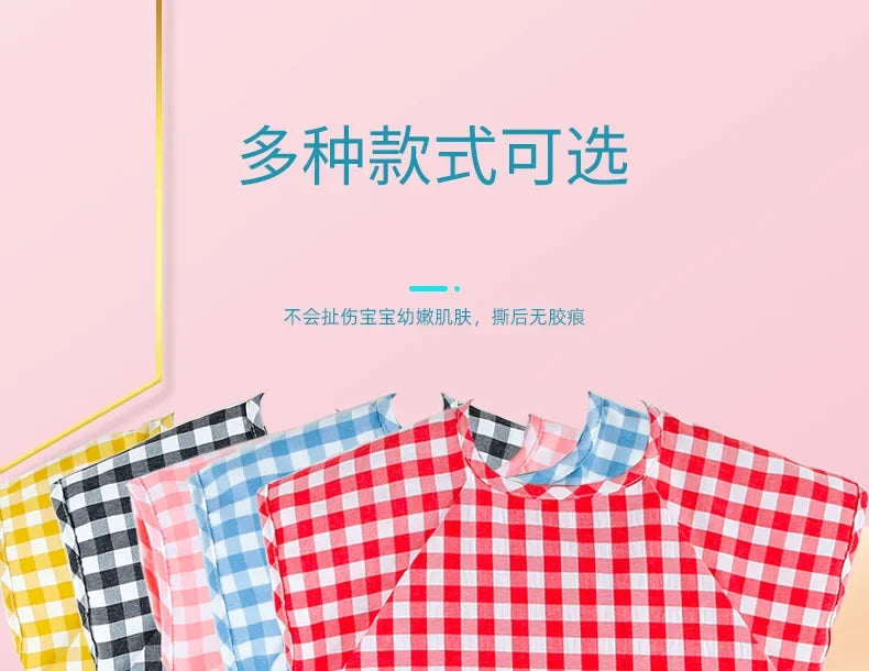 Bavoir mangeant pour bébé, tablier imperméable sans manches, salopette alimentaire, peinture en argile faite à la main, vêtements de travail pour filles et garçons, tissus à roter