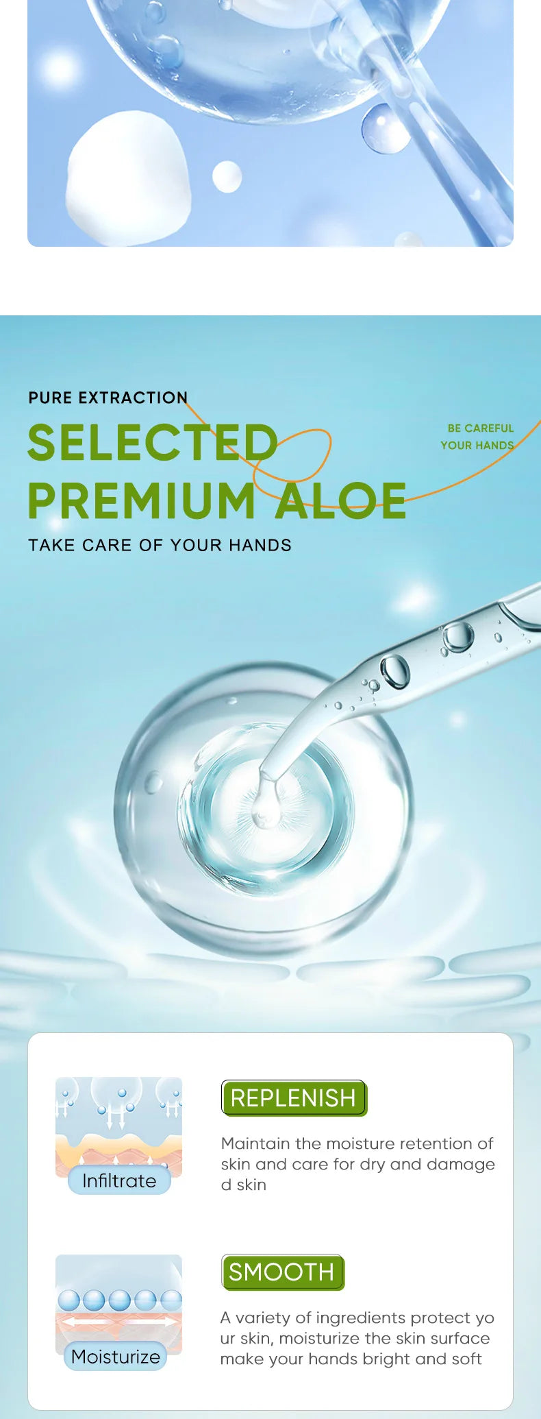 Crème pour les mains à l'aloe Vera, Lotions, sérum réparateur, nourrissant, soins pour la peau, Anti-séchéité, gerchar, Anti-vieillissement, blanchissant, 30g
