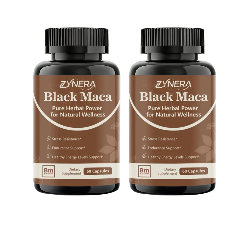 Puentes capsules de Maca noire, Booster de testostérone pour hommes, augmente la force, l'endurance, l'énergie, améliore l'immunité, supplément grand 18