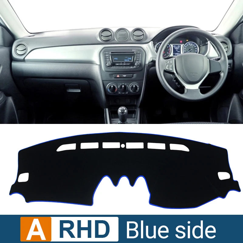 Pare-soleil pour tableau de bord de voiture, accessoires antidérapants, pour Suzuki Vitara LY 2015 2016 2017 2018 2019 2020 2021 2022 2023 2024