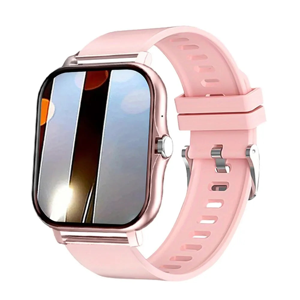 Montre intelligente pour téléphone android. Écran couleur 1,44 pouces, entièrement tactile, appel Bluetooth, montre intelligente, charge magnétique