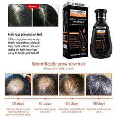 Shampoing au gingembre 250ml pour le nettoyage des cheveux, la stabilisation et les soins capillaires, répare la sécheresse des boucles et des dommages électrostatiques