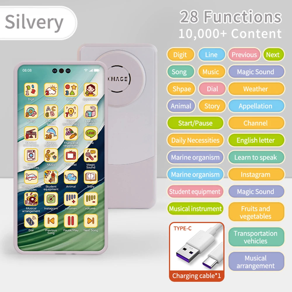 Jouet téléphone portable jouets éducatifs téléphone portable bébé enfant jouet éducatif téléphone modèle de téléphone portable jouet pour enfants anniversaire cadeau de noël