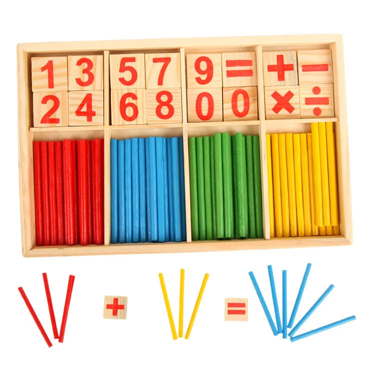 Jouets éducatifs en bois Montessori pour enfants, jouets pour bébés, Table de Multiplication 99, mathématiques préscolaires, arithmétique, outils pédagogiques, cadeau
