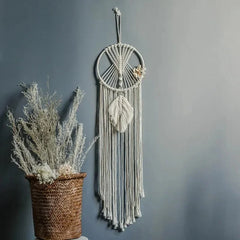 Nordic Macrame Wall Hanging, Ramadan Decoration, Home, Eid Mubarak, Children's Room, Bohemian Nursery