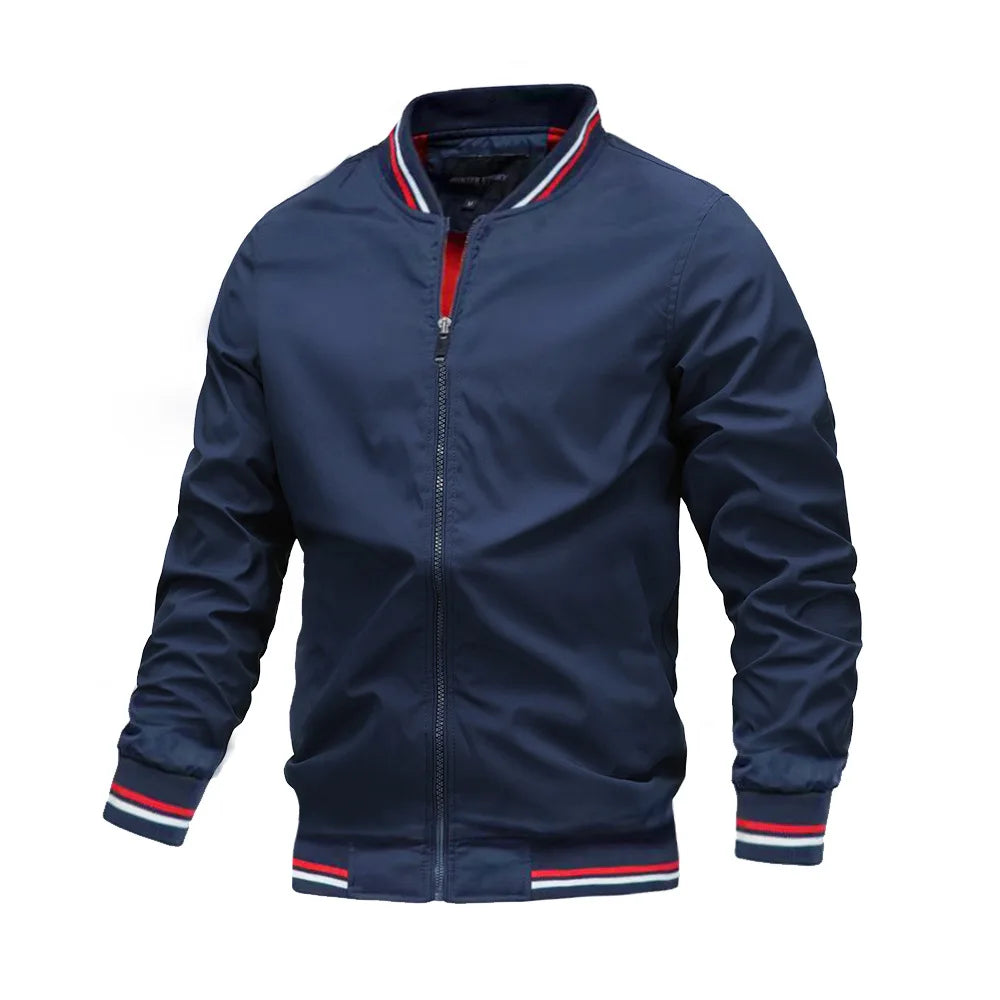 Veste de sport décontractée pour hommes, automne, hiver, Europe et États-Unis, manteau tendance de la mode, veste de sport, nouveau