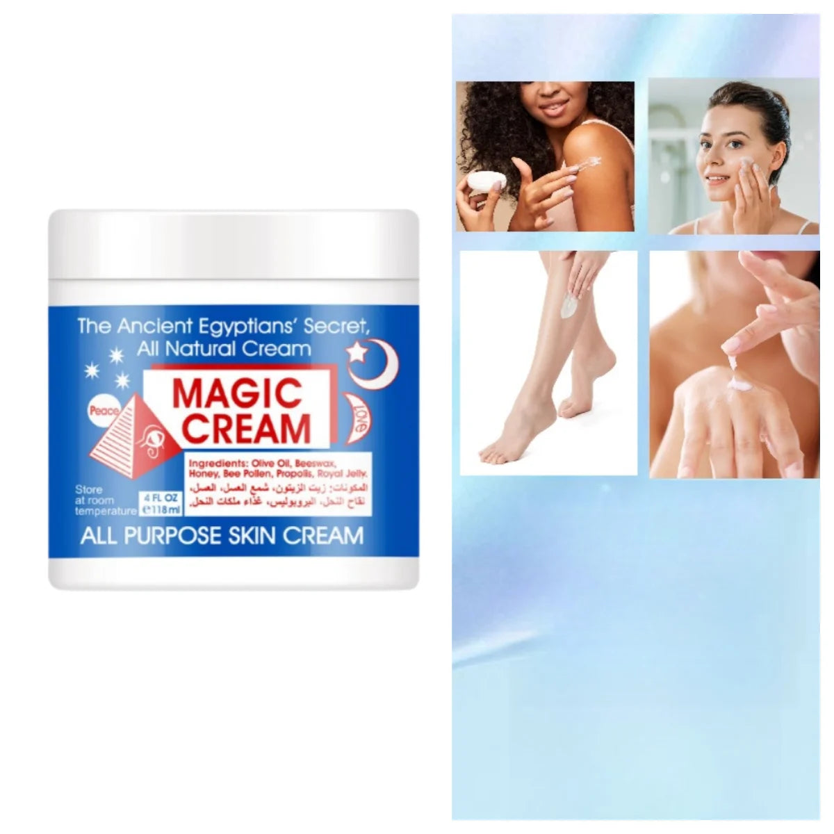 118MLMagic creamMagic crème pour le visage hydratant pour le visage hydratant nourrissant en profondeur crème nourrissante délicate pour le visage