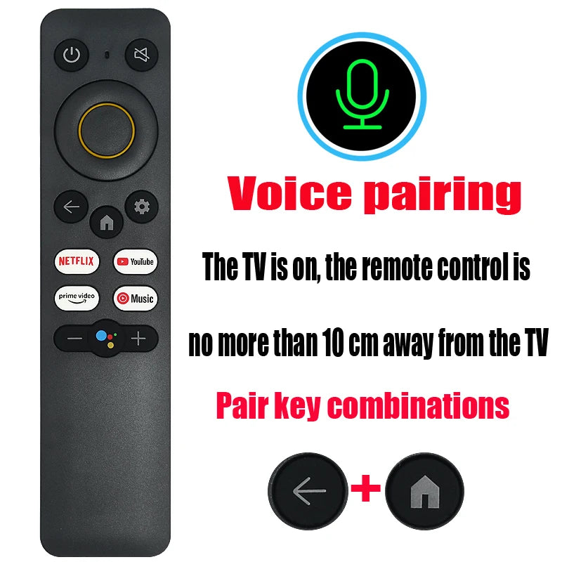 Télécommande pour realme tv stick 4k rmv2105 smart tv rmv2101 smart tv neo 4k smart tv stick
