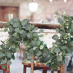 Verdure Feuillage Vigne Plantes artificielles Printemps arbre Ornements Mariage en plein air Jardin Cour Arcade Décor Maison Murs Suspendus