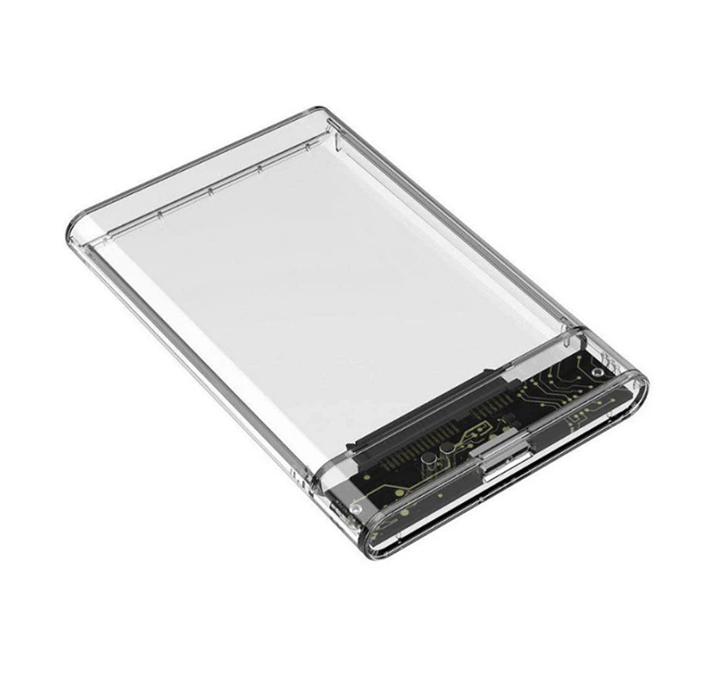 Boîtier de disque dur USB 3.0, boîtier de disque dur SATA SSD de 2.5 pouces avec vitesse de transfert de 5Gbps, boîtier externe Mobile, câble de boîtes de disque dur