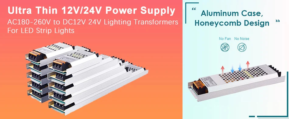 UL 320 Listed COB LED Strip Light, 480 LEDs/m, 16.4 feet of high-density flexible tape, 3000-6500K, RA90, Dimmable LED Lights, DC12V 24V