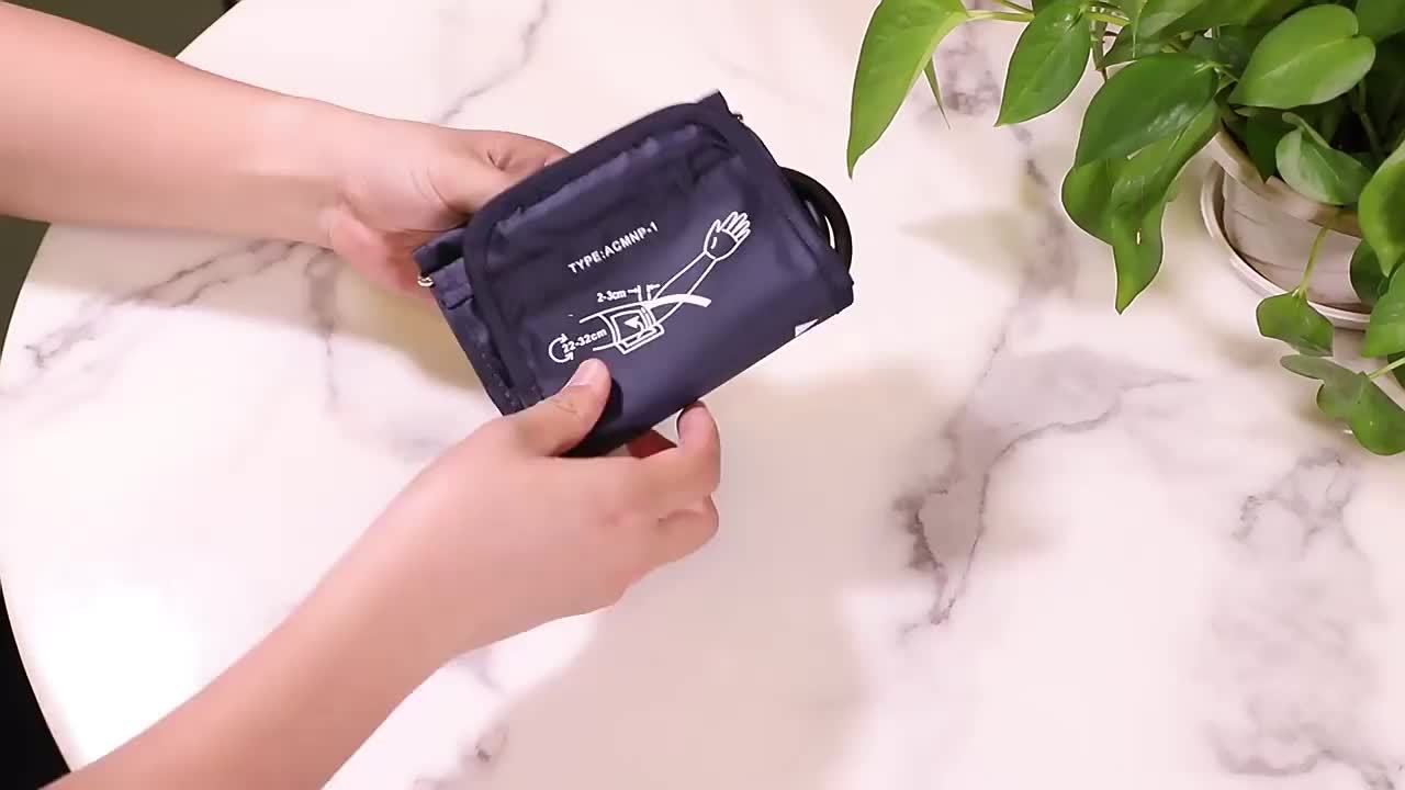 CHANG KUN Rechargeable Automatic Upper Arm Sphygmomanometer, Blood Pressure Monitor with Heart Rate, Three-color Backlit Display And Voice, with Large 8.7"-15.7" Adjustable Cuff, Health Tracking, Voice Alert, Adjustable Fit,