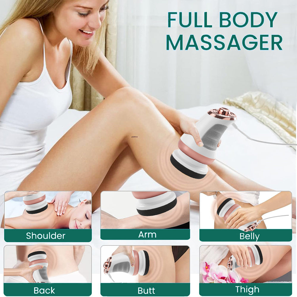 1pc Cellulite Massager: Handheld Electric Body Massager for Skin Tightening, Belly Waist, Butt, Arms &amp; Legs