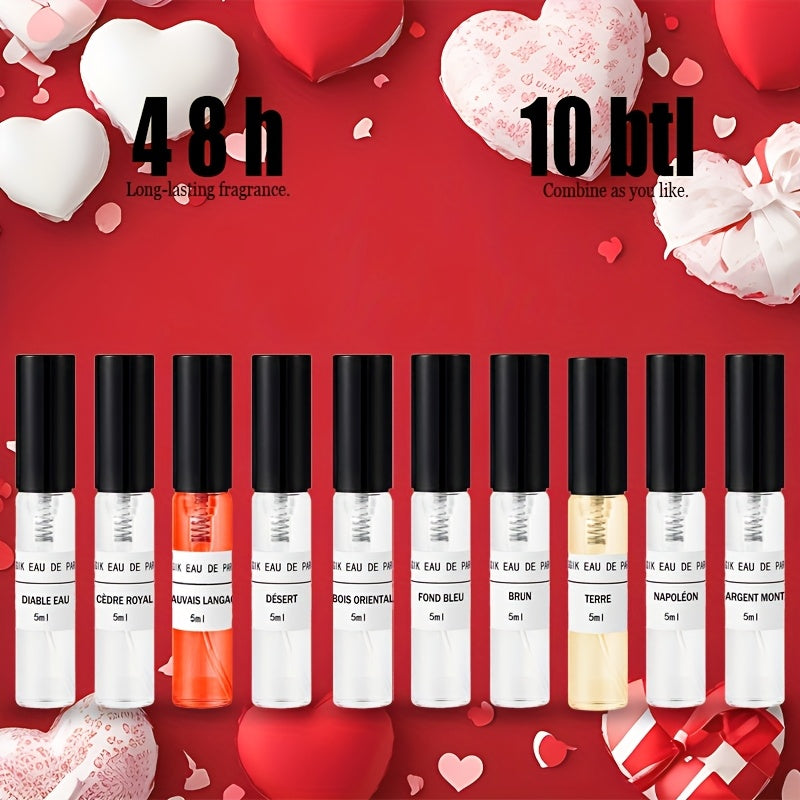 20 Pack Perfume Gift Set For Woman, Perfume De Hombre Set, 0.17oz Mini Perfume, Travel Perfume, Long-lasting Fragrance, Floral Oriental Fruity Fougere Green Chypre Aromatic New Year Perfume Gift Must Haves Cheap Girly Stuff U