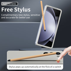 Suitable For Samsung Z Fold5 phone case with Spen Stylus Drop Proof for Samsung Galaxy Zfold 5 Slim folding case with built-in pen slot with stylus