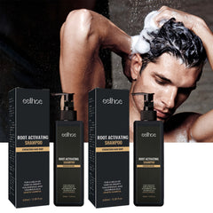 2 Box of dense hair shampoo, soft and moisturizing, Root Activating Shampoo, Dense Hair Shampoo, Strengthens Hair, MakeThin Hair Look Thicker