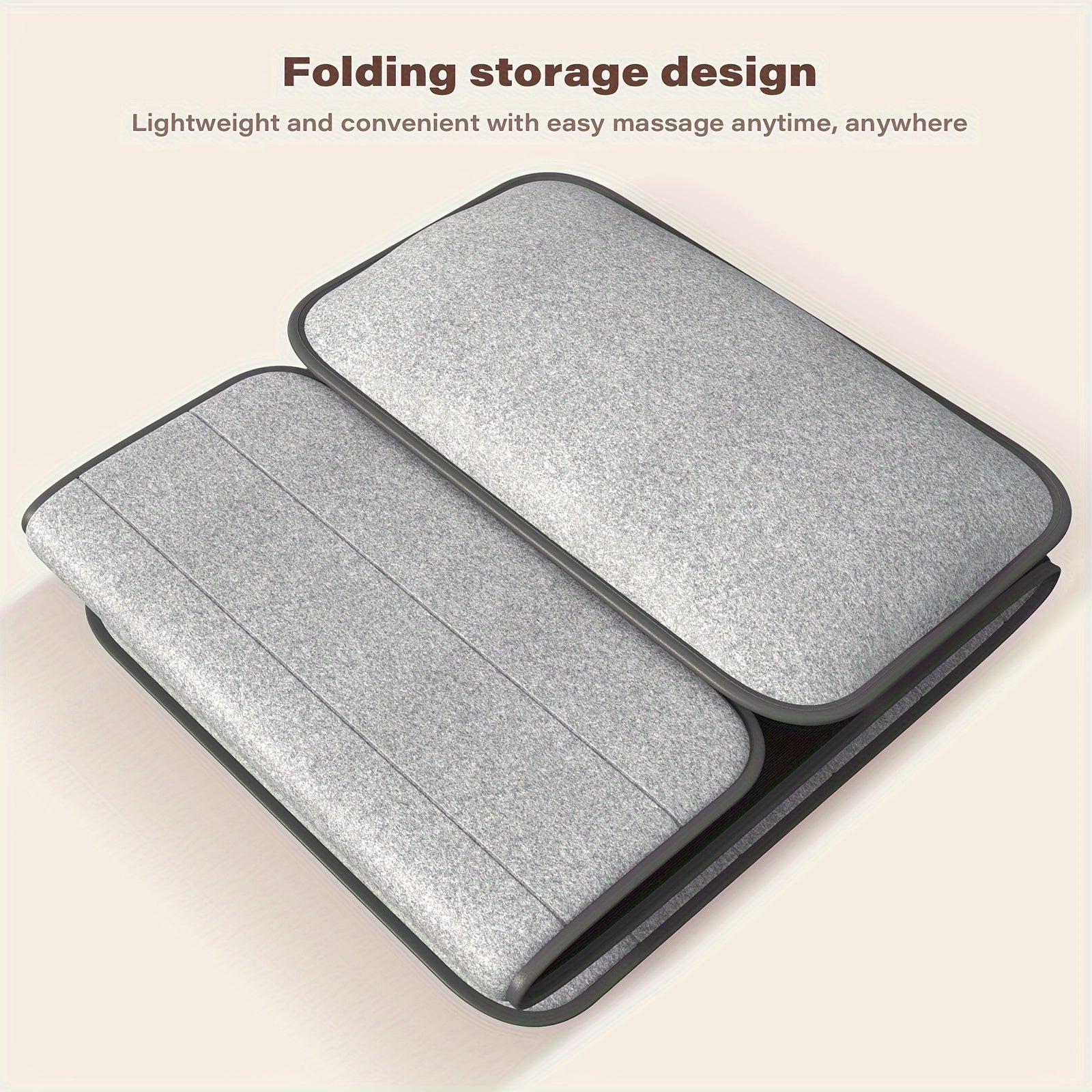 MASSTECK Full Body Massager Mat with Heat &amp; Movable Shiatsu Neck Back Massager Pillow, Lumbar Traction &amp; Relax,9 Vibration Motors &amp; Back Heating Pad,Full Body Massager for Neck Back Waist Hip Leg, Massage Gift For Mom/Dad/Wom