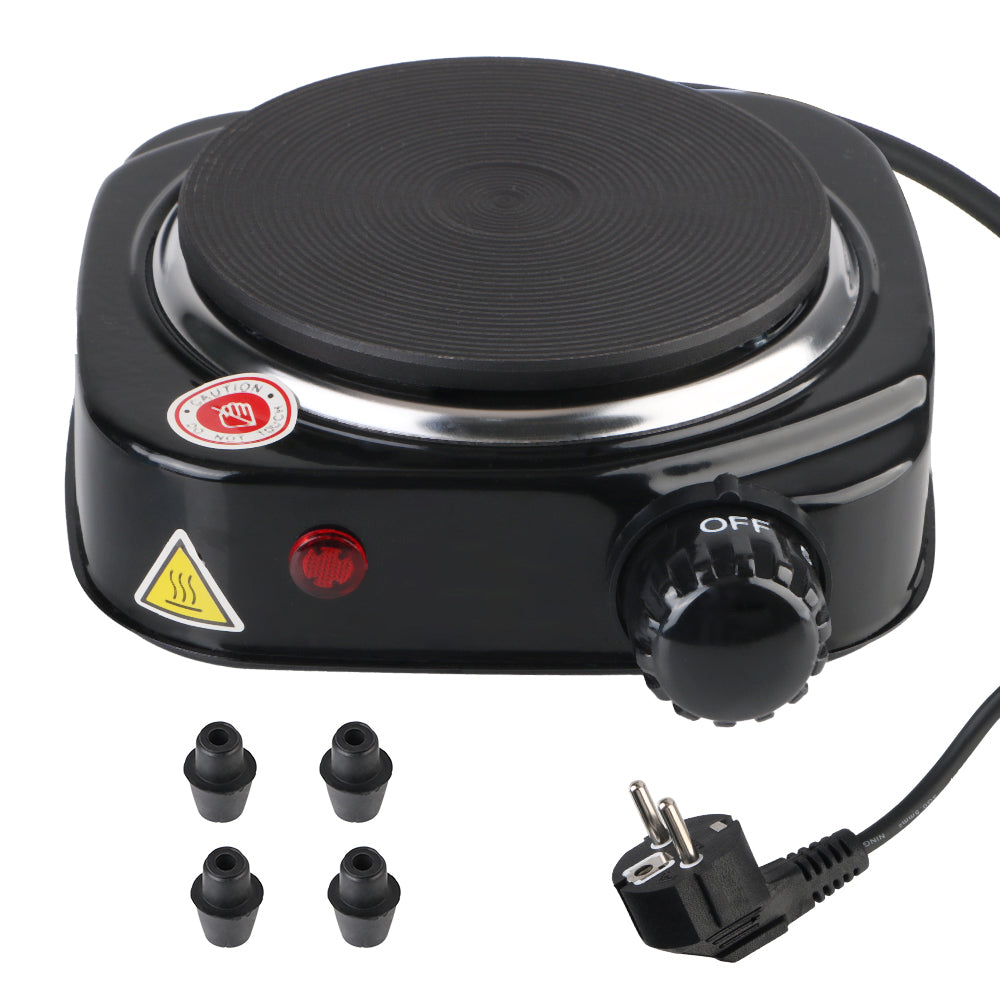 Mini cuisinière électrique multifonctionnelle, appareil de cuisine, cuisinière, plaque chauffante, lait, eau, café, four chauffant, 500W, 220V