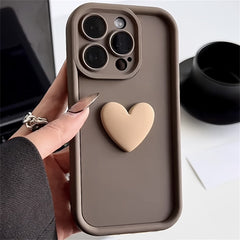 Adorable 3D Heart-Shaped Phone Case for Iphone Models 11, 12, 13, 14, And 15 Pro Max, Including Shockproof Candy Cover for 13 Pro And 11.