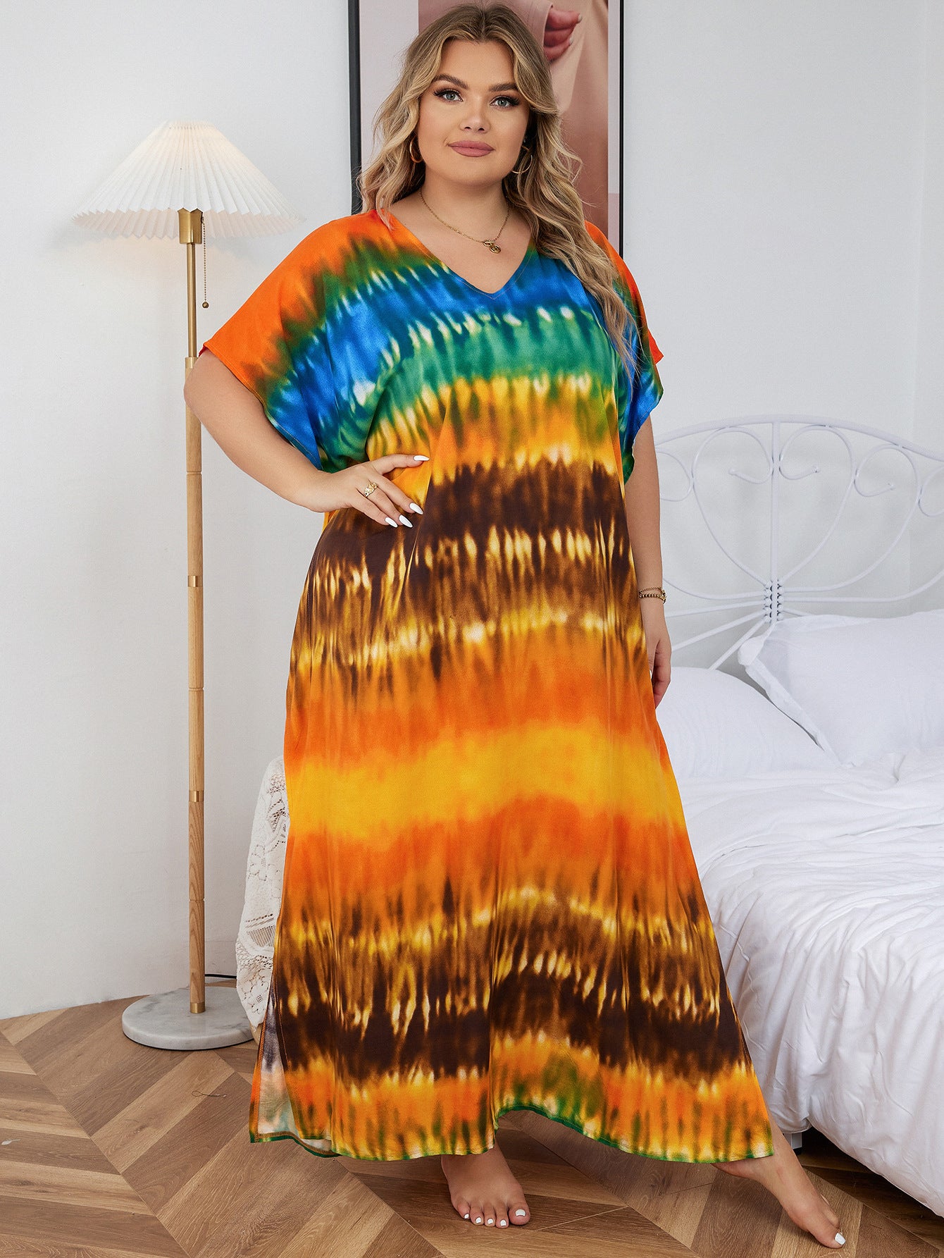 Loose Plus Size Vacation Robe Bikini Cover-up