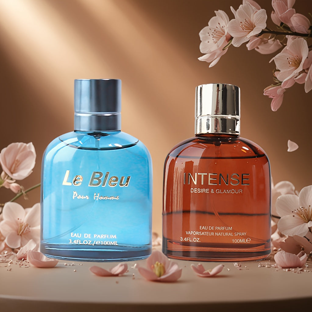 2PACK Total: 6.8OZ/200ML, Men'S Perfume - Aromatic Wood Notes With Deep Charm Of Lavender And Tobacco