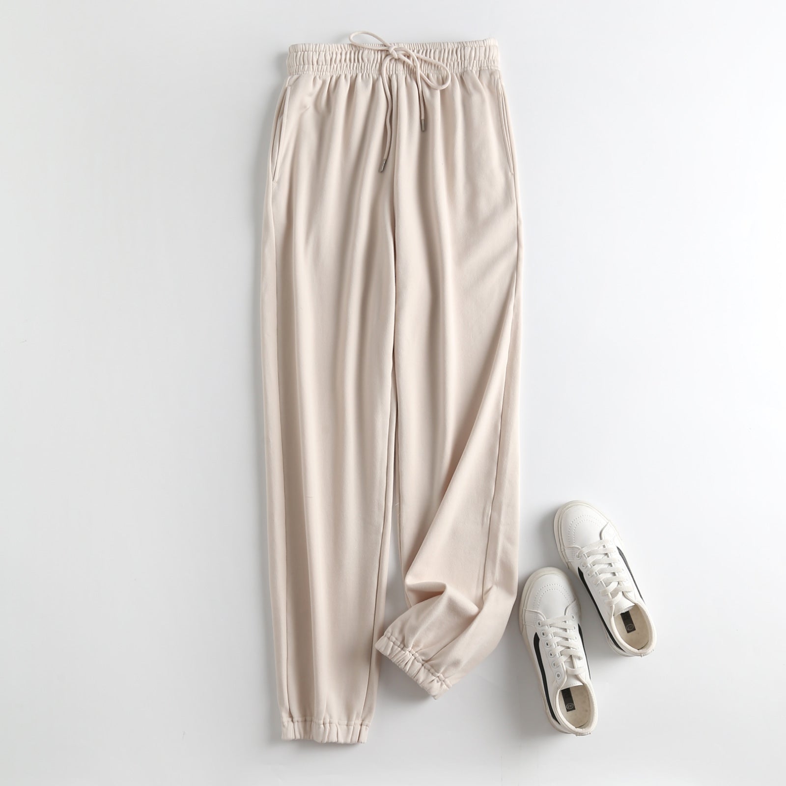 Women's Sports Pants Casual Fitting Room Produced Loose Version Of Trousers With Ankle Feet