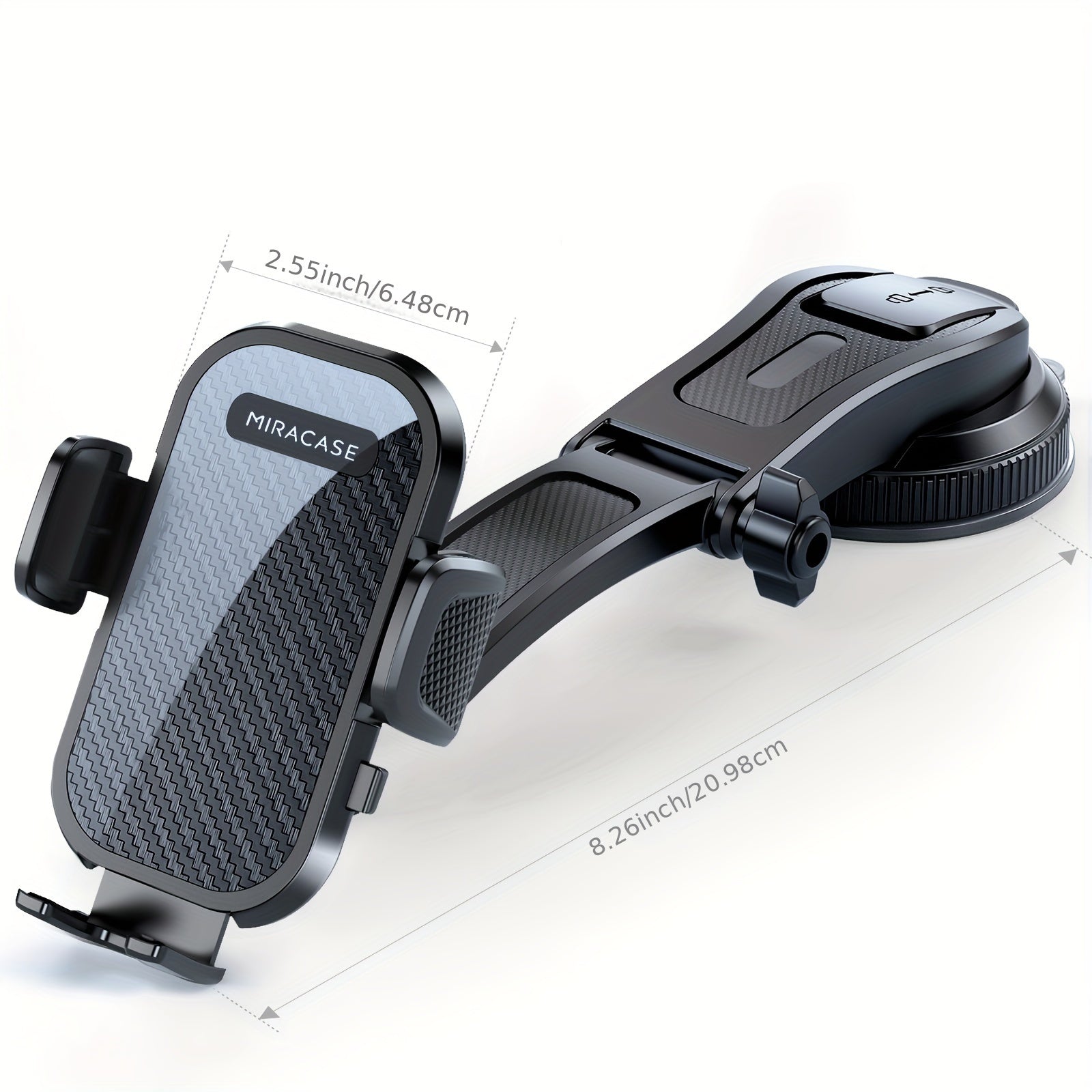 Universal Car Phone Holder For Car Dashboard, Strong Suction Cup, Horizontal And Vertical Viewing Options, Hands-Free Safe Driving, Universal Compatibility With All Phones, Christmas, Festival, New Year's Gift