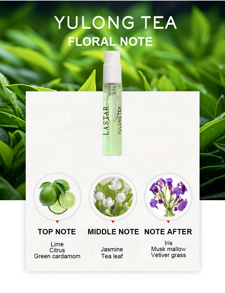LASTAR 8pcs Perfume Gift Set - 0.1oz Each, Long-Lasting Fragrance for Men & Women, Classic Floral Notes, Perfect for Dates & Travel, Ideal Holiday Present