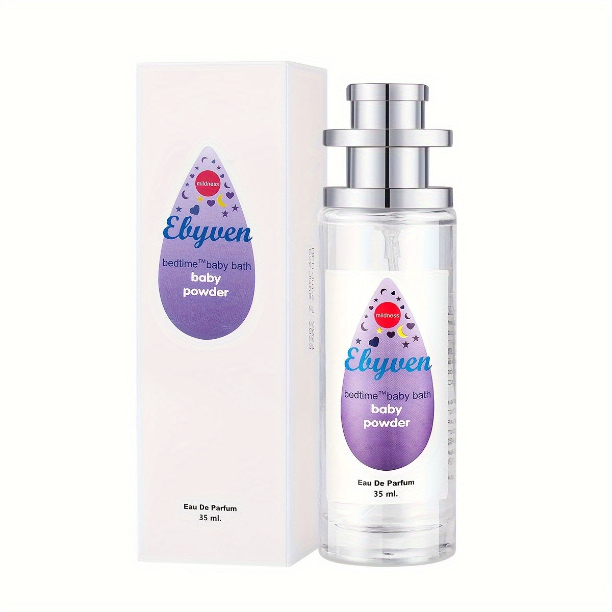 Elyuen Women's Perfume - Floral, Vanilla, Lavender, Cherry Blossom - Elegant Pink/Blue/Purple/White Bottles - Alcohol-Based Long-Lasting Fragrance (10-20% concentration) - BPA-Free - Everyday &amp; Special Occasion Women's Perfum