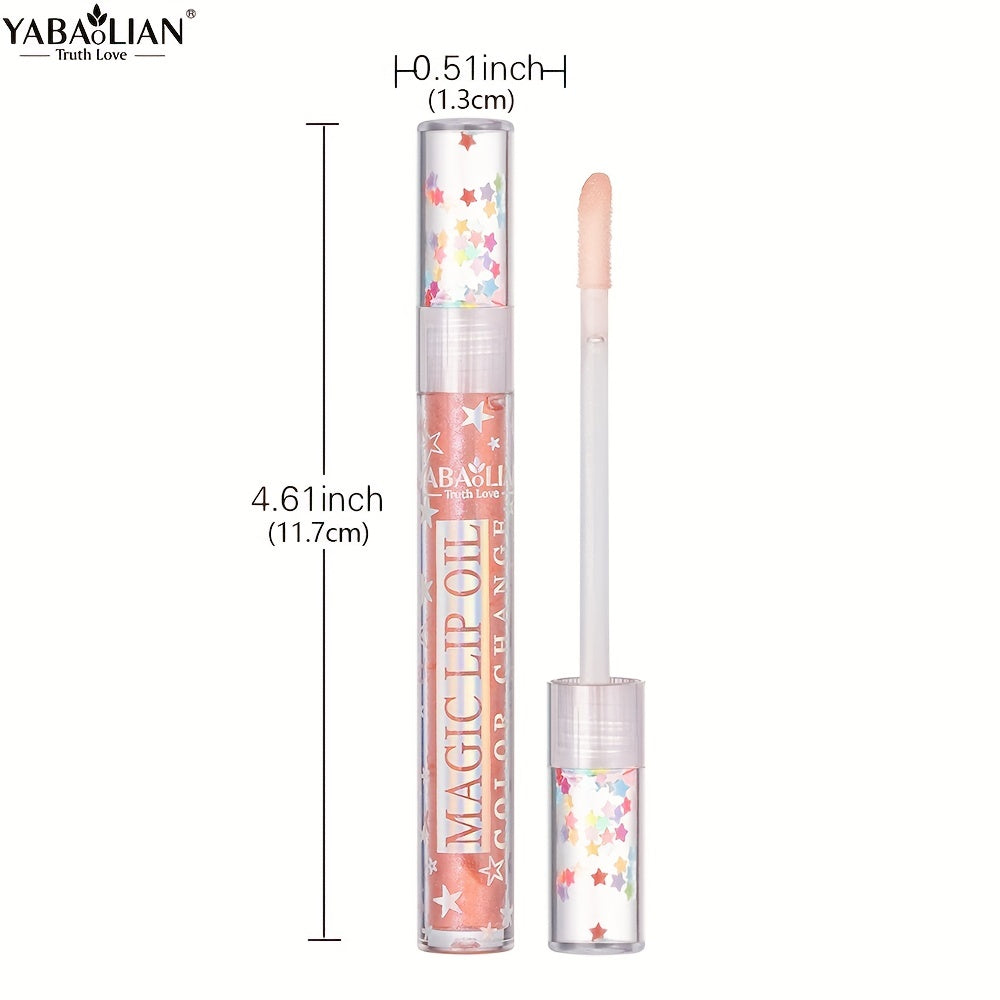 Water Light Lip Gloss Mirror Transparent Lip Glaze Jelly Glass Lip Gloss, Moisturizing Lip Gloss Valentine's Day Gifts For Women And   Mother's Day Gift