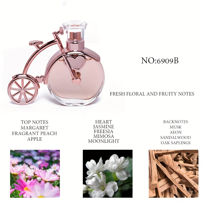 New Lovely Bicycle Series Perfume, Women's Perfume, Women's Eau De Toilette, Men's And Women's Perfume
