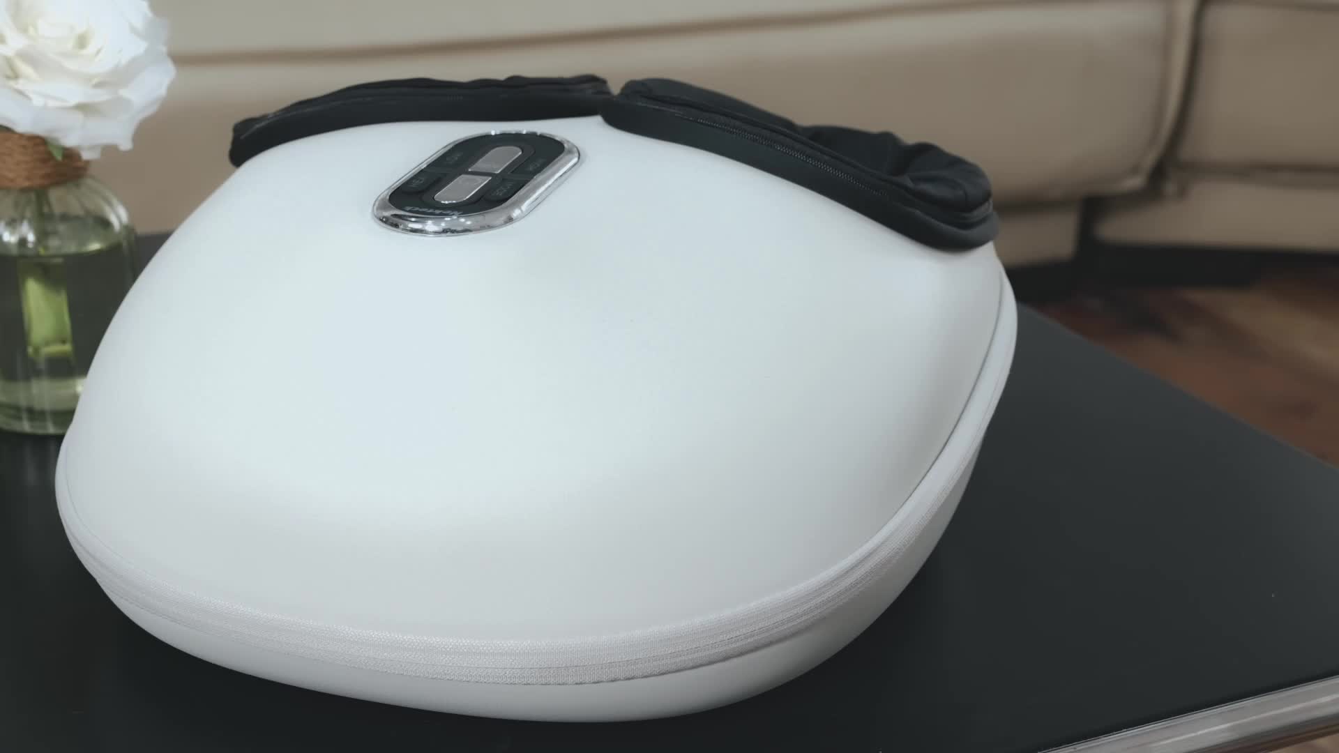 Nekteck Shiatsu Foot Massager Machine with Heat Deep Kneading Air Compression Body Massager and Muscle Relax for Home or Office Use, As A Gift For Parents Mother's Day