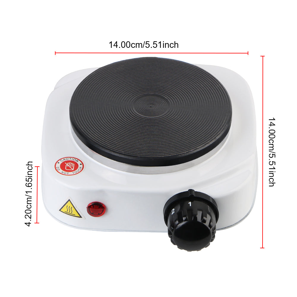 Mini cuisinière électrique multifonctionnelle, appareil de cuisine, cuisinière, plaque chauffante, lait, eau, café, four chauffant, 500W, 220V
