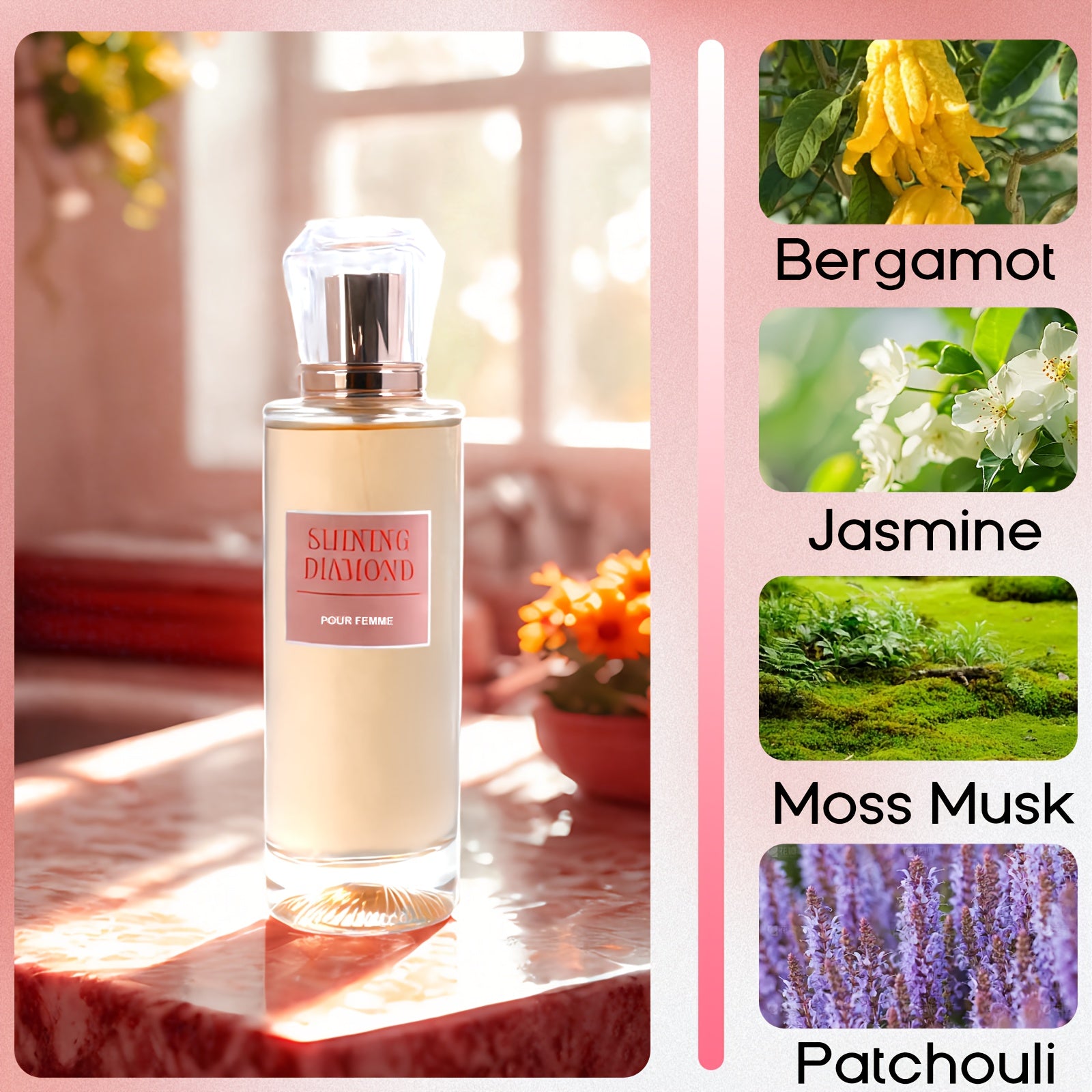 Women'S Perfume, Elegant Floral And Vanilla Scent, Lasting 6-8 Hours, Must-have For, Suitable For Daily Use Or Dating, A Surprise Gift Designed For, A Gift To Receive Every Day, Mother'S Day Gift, Pheromone Perfume, Fashion I