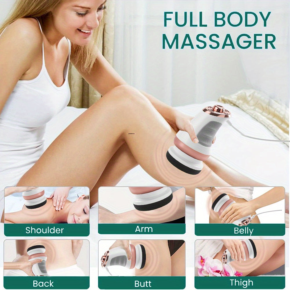 Body Massager Birthday Gifts for Women, Christmas Gifts for Mom with 5 Washable Pads Body Machine for Belly Leg Arms