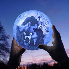 Customized Moon Lamp, Personalized Photo Lamp, Birthday Gifts, Custom Gifts, Home Decor, 3D Print Your Photos, Anniversary Gifts, Valentine'S Gifts, Mother'S Day Gifts, Father'S Day Gifts, Gifts for Her, Gifts for Girlfriend,