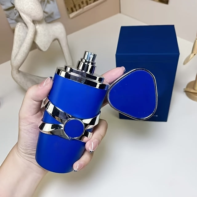 Yara Blue Perfume professional perfumer fragrance, senior sense of Men's perfume, as a Valentine's Day gift is the most suitable, 100ml/3.4oz, Vanilla and Incense