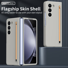Suitable For Samsung Z Fold5 phone case with Spen Stylus Drop Proof for Samsung Galaxy Zfold 5 Slim folding case with built-in pen slot with stylus