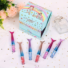 Mermaid Color Changing Lip Gloss, Moisturizing And No Discolored Lip Stain, Lightweight Lustrous Dewy Texture Lip Glaze Valentine's Day Gifts