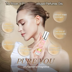 Long-lasting Women's perfume, luxurious and unique floral-fruity fragrance, makes you more confident every day, enhances emotions between opposite sexes. The compact portable perfume is suitable for dates and parties, it is a
