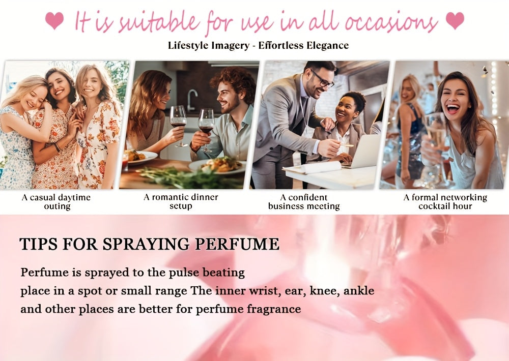 Hot In 2025- Ladies' Pure Perfume, Ladies' Fragrance, Ladies' Eau De Toilette, Fruity Fragrance, Base Note: Macaron, MUSK, Perfectly Blended with Its Own Scent, 3.4oz, Long-lasting Fragrance, Worth Every 's Possession, Musk P