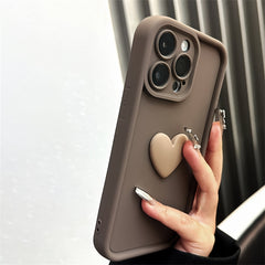 Adorable 3D Heart-Shaped Phone Case for Iphone Models 11, 12, 13, 14, And 15 Pro Max, Including Shockproof Candy Cover for 13 Pro And 11.