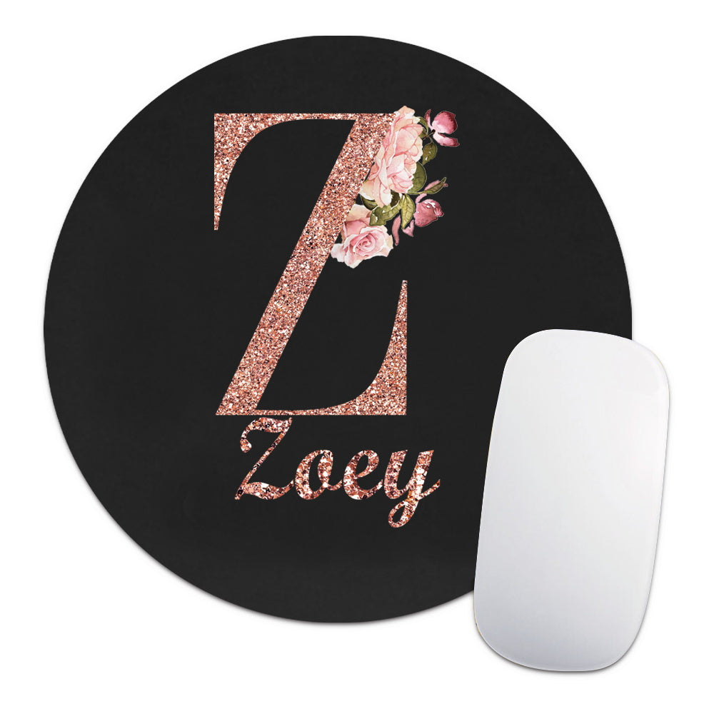 Personalized Customized Name Faux Leather Mouse Pad Durable Laptop Gaming Mousepad Customized Products Multifunctional Notebook Computer Game Mouse Pad Wear-resistant High-Grade Desk Mat PC Mouse Pad Personal Tailor