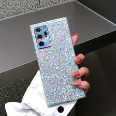 Luxury Bling Glitter Sequins Phone Case For Samsung S23 Ultra S23 Plus S22 Ultra S21 S20 FE S10 Plus Shine Silicone Soft Shockproof Protective Bumper Cover