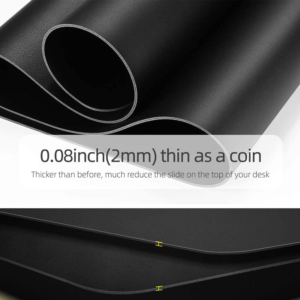 Personalized Customized Name Faux Leather Mouse Pad Durable Laptop Gaming Mousepad Customized Products Multifunctional Notebook Computer Game Mouse Pad Wear-resistant High-Grade Desk Mat PC Mouse Pad Personal Tailor